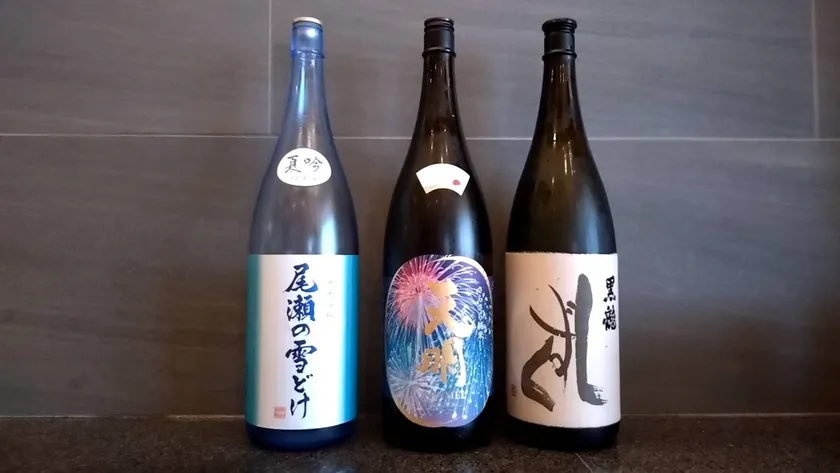 夏の食材に合う日本酒をご用意