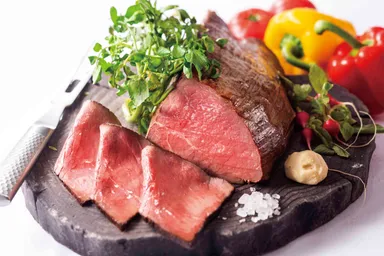 ローストビーフのカッティングサービス