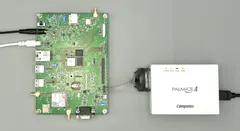 Armadillo-900＋Dev BoardとPALMiCE4の接続イメージ