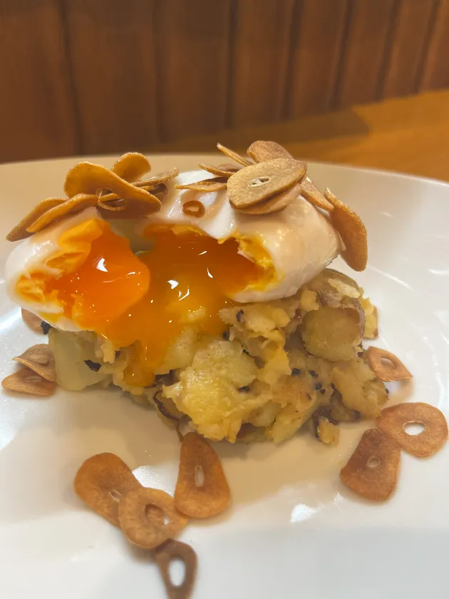 ガーリックポテサラ