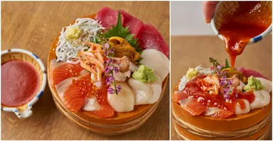 愉快な仲間堪能8種丼　2