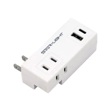 収納に便利な可変式プラグ