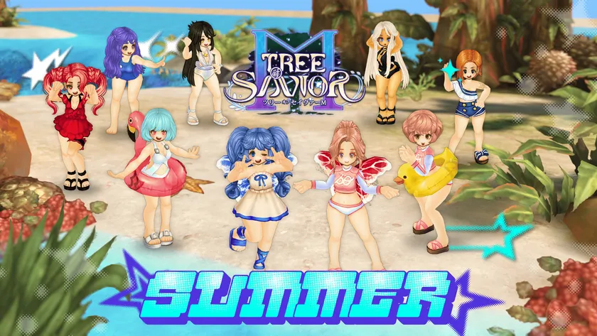 夏に似合うかわいい水着が登場!