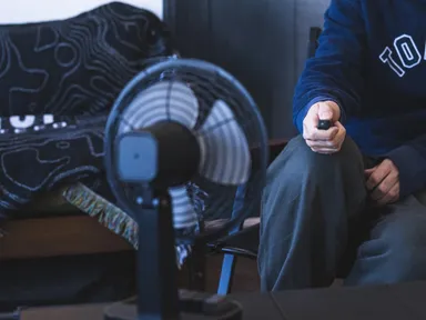 リモコンを使って遠隔操作が可能