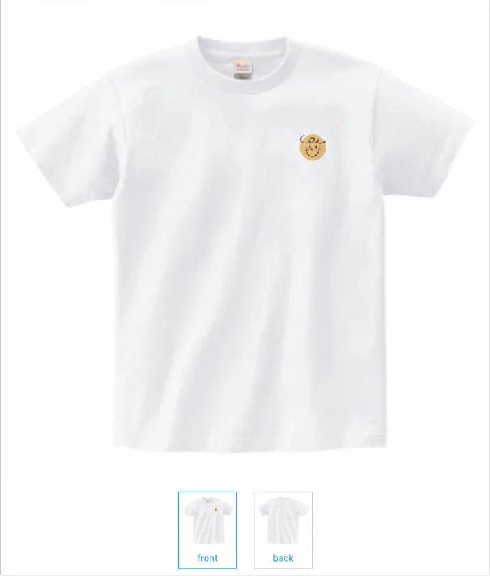 Tシャツ実物イメージ