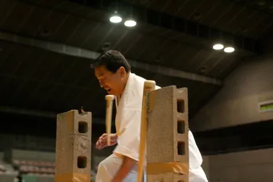 手刀バット斬り