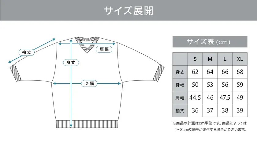 サイズチャート
