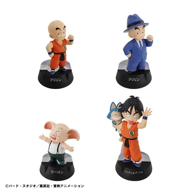 D賞：クリリン・ウーロン・ヤムチャ&プーアル ASSEMBLEフィギュア