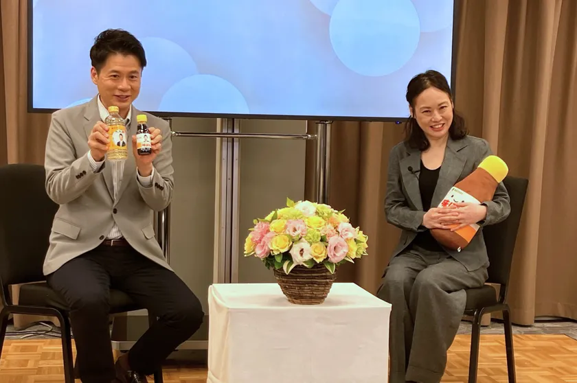 ミツカン中埜社長_石井アナ対談_公式写真