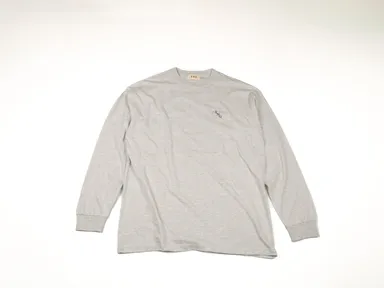 ENQ LOGO LONG T-SHIRTS 01“ASH GRAY”