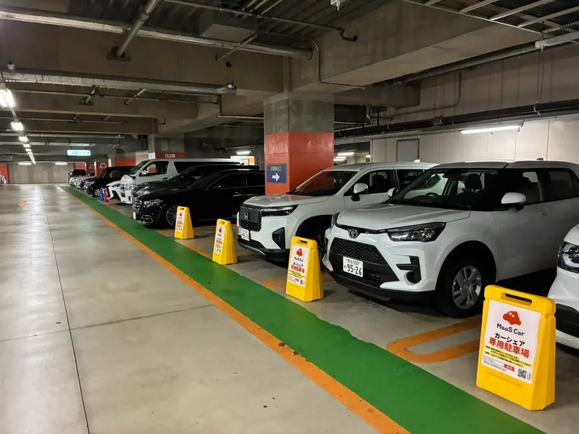 MaaS Car オリナス錦糸町 B2Fステーション