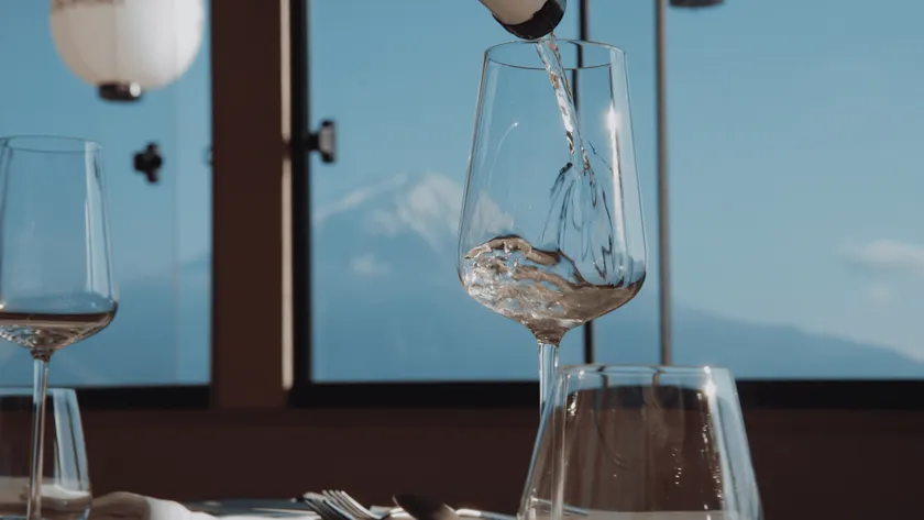 富士北麓エリアのワインが楽しめる