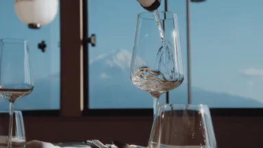 富士北麓エリアのワインが楽しめる