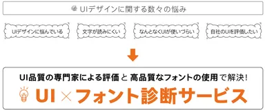 UI×フォント診断サービス2