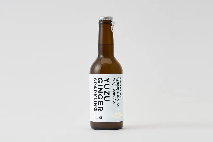 国産柚子ジンジャースパークリング