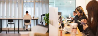 当社は、挑戦と変化をテクノロジーで加速するスタートアップ企業です。