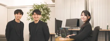 当社では、若手が最前線で活躍し、共に成長する組織を目指します。