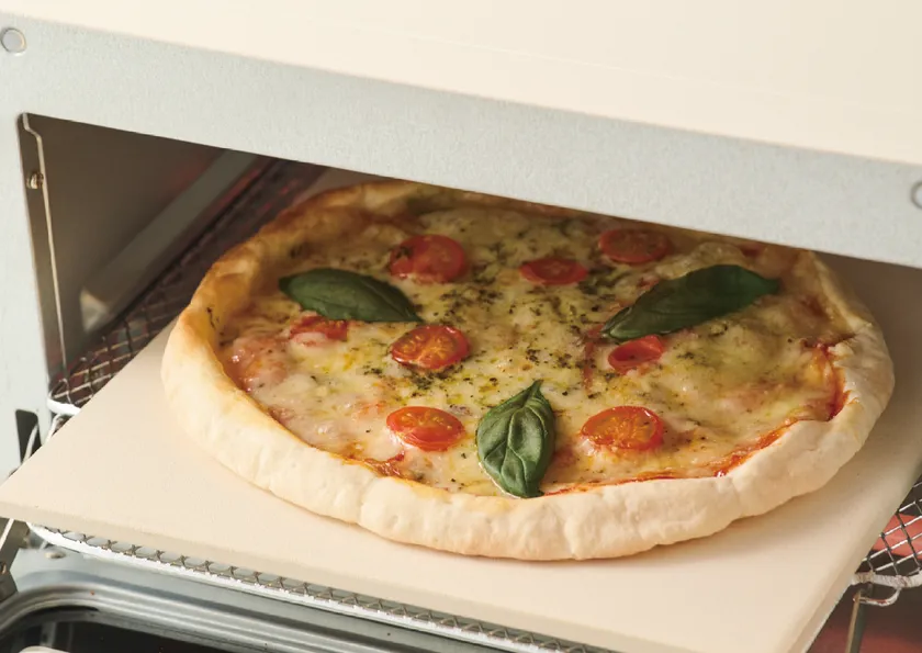 ピザストーン付、ピザも美味しく