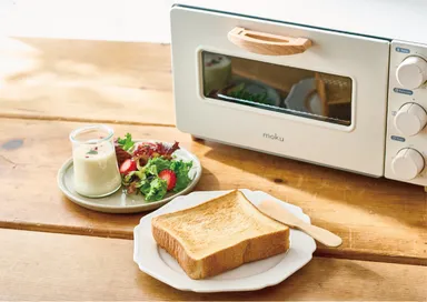 こだわりのトーストも