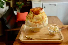 【脂肪燃焼 MCTコーンミルクブリュレ氷～焦がし醤油キャラメルソース～】