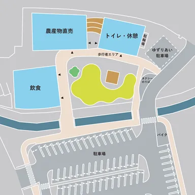 道の駅そらっと牧之原　フロアマップ