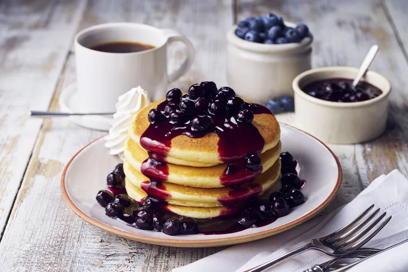 『ブルーベリーのソース』 セッティング