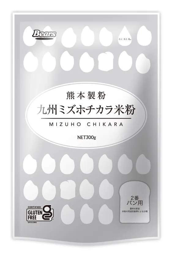 「九州ミズホチカラ米粉」