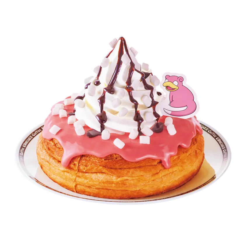 ヤドンのいちごチョコシロノワール(ヤドンピック付き)