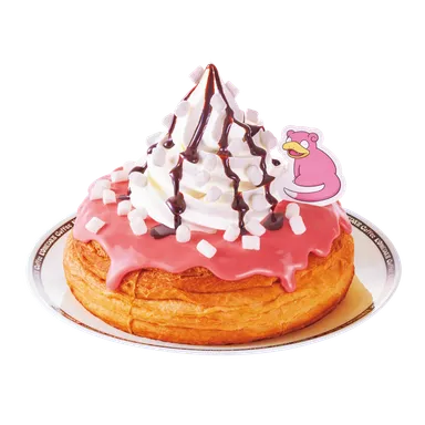 ヤドンのいちごチョコシロノワール(ヤドンピック付き)