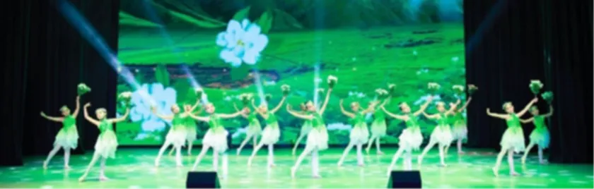 「茉莉花」(中国の代表的な民謡を舞踊化)