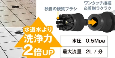 ワンタッチ接続