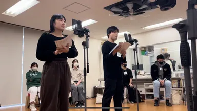 ボイスアクターズコース　レッスン写真1