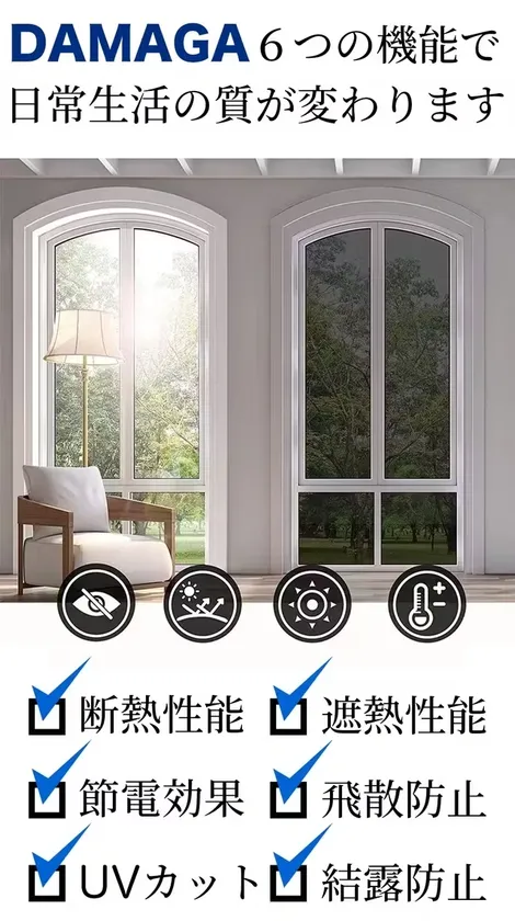 キャプテンDAMAGAシート6つの特徴