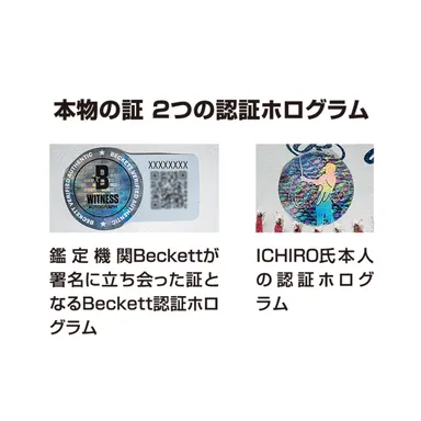 イチローボール　ボールホログラム