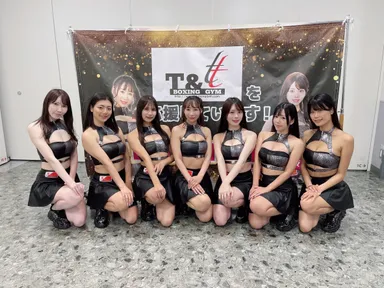 7/22　横断幕とETICKET GIRLS(仮)#3