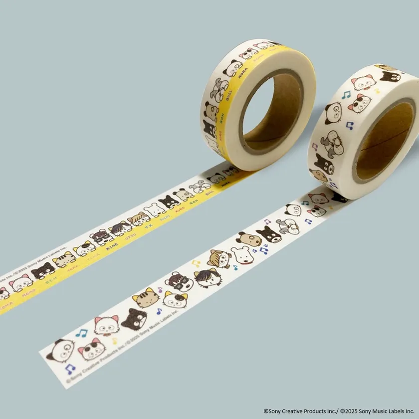 タマ&フレンズ コラボ・マスキングテープ