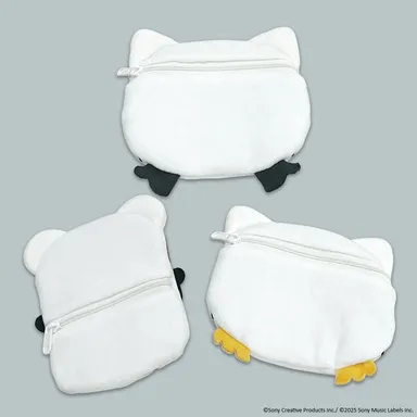 コラボ・ポーチ　裏面ファスナー