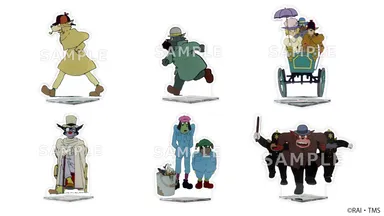 キャラアクリルスタンド(全6種)