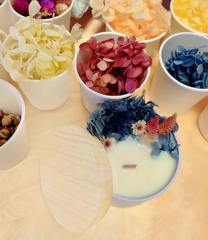 ボタニカルキャンドル