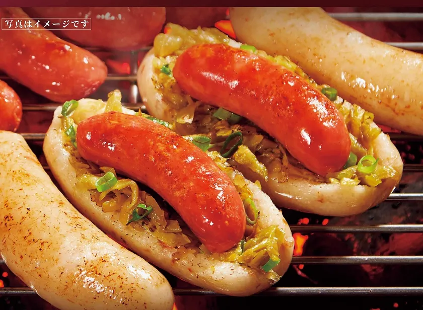 【台南担仔麺 水道橋本店】台湾ホットドッグ(大腸包小腸)