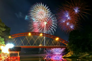 霊まつり流灯花火大会