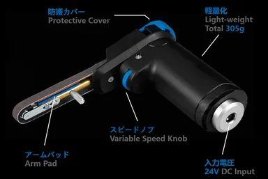 ベルトサンダー特徴
