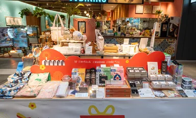 150種類の台湾商品が勢揃い