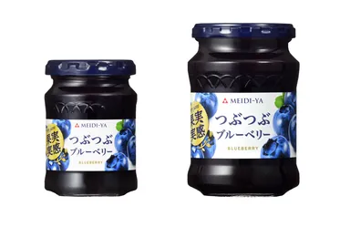 果実実感　つぶつぶブルーベリージャム150g、320g