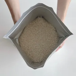 お米5キロがすっぽり入る大きさ