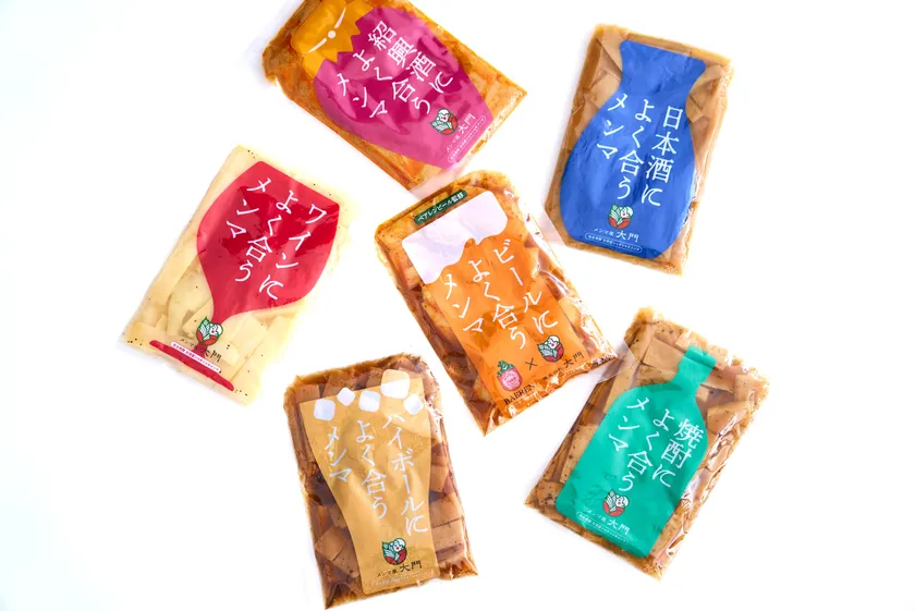 お酒によく合うメンマシリーズ