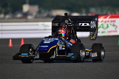 学生フォーミュラ日本大会2024での走行の様子