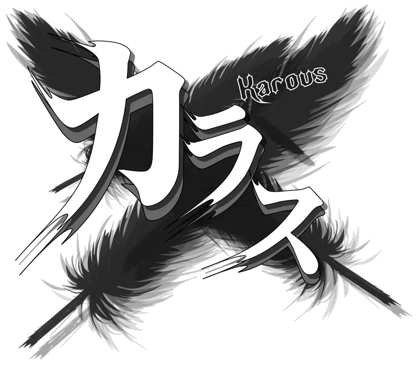 カラス 通常版ロゴ