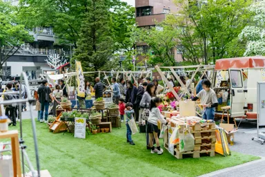 サステナブルをテーマにしたイベントや商品展示での利用場面