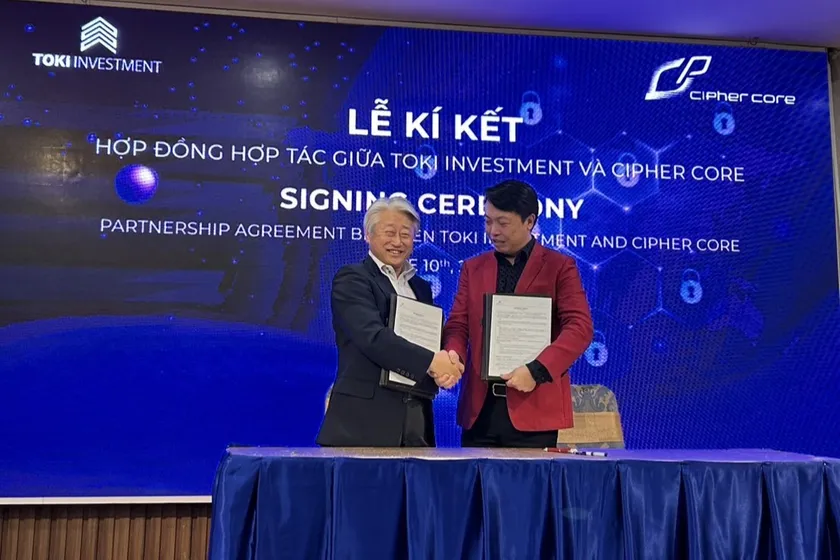 CIPHER-CORE VIN 設立調印